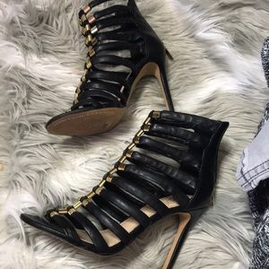 STRAPPY VINCE CAMUTO heels! Worn once!